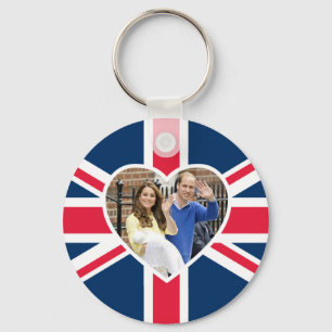 Charlotte Elizabeth Diana - British Will Kate Key Ring
