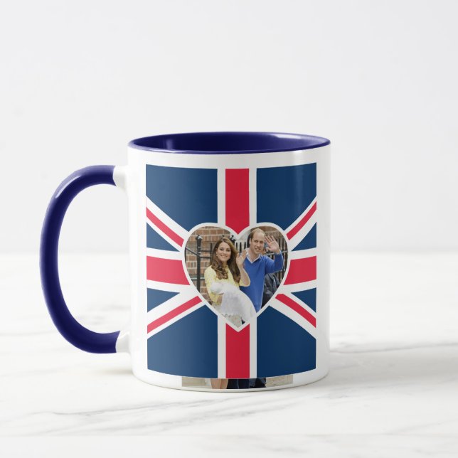 Charlotte Elizabeth Diana - British Will Kate Mug (Left)