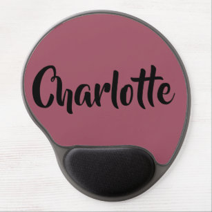 Charlotte from orphan Black calligraphy Gel Mouse Mat