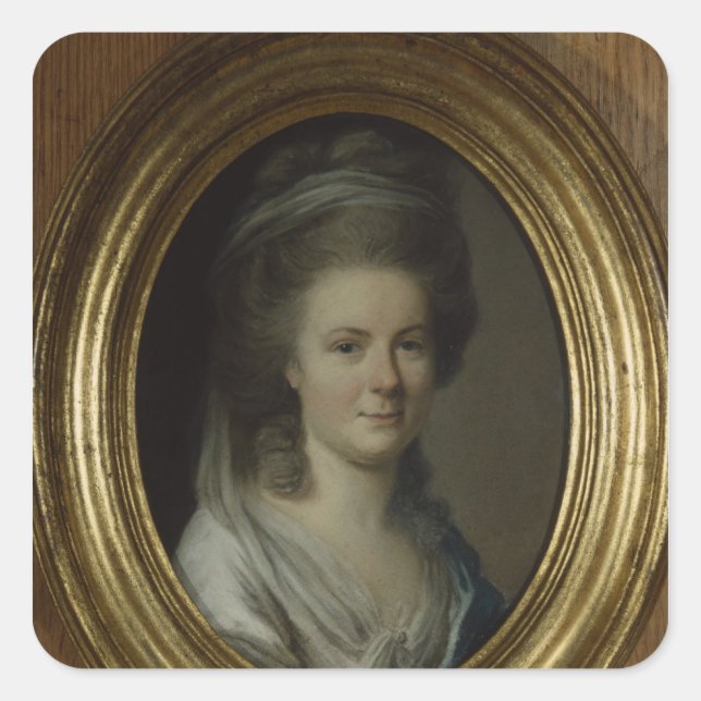 Charlotte Kestner Square Sticker (Front)