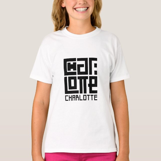 Charlotte "Little and Strong" T-Shirt (Front)