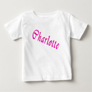 Charlotte Name Logo, Baby T-Shirt