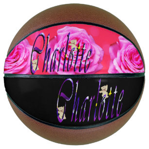 Charlotte, Name Logo, Regulation Size Basketball