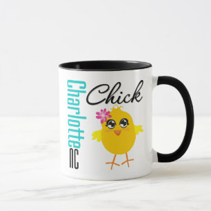 Charlotte NC Chick Mug