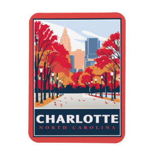 Charlotte, NC  Magnet