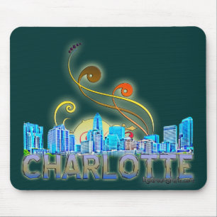 charlotte, nc mouse mat