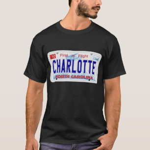 Charlotte - NC Plate T-Shirt