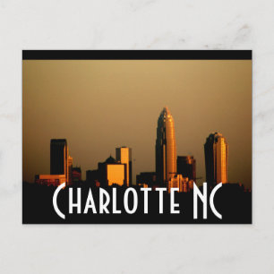 Charlotte NC Postcard
