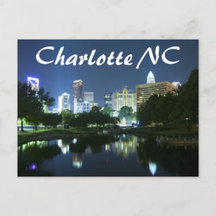 Charlotte NC Postcard