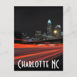 Charlotte NC Postcard