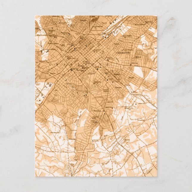 Charlotte NC Postcard (Front)