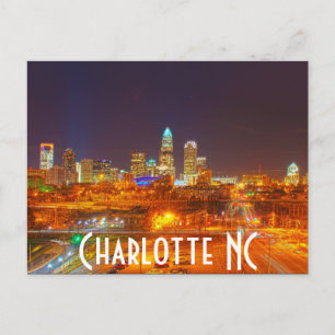 Charlotte NC Postcard