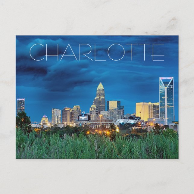 Charlotte NC Postcard (Front)