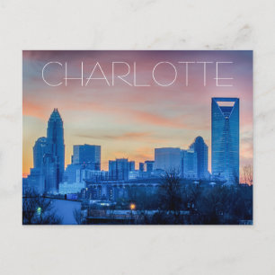 Charlotte NC Postcard