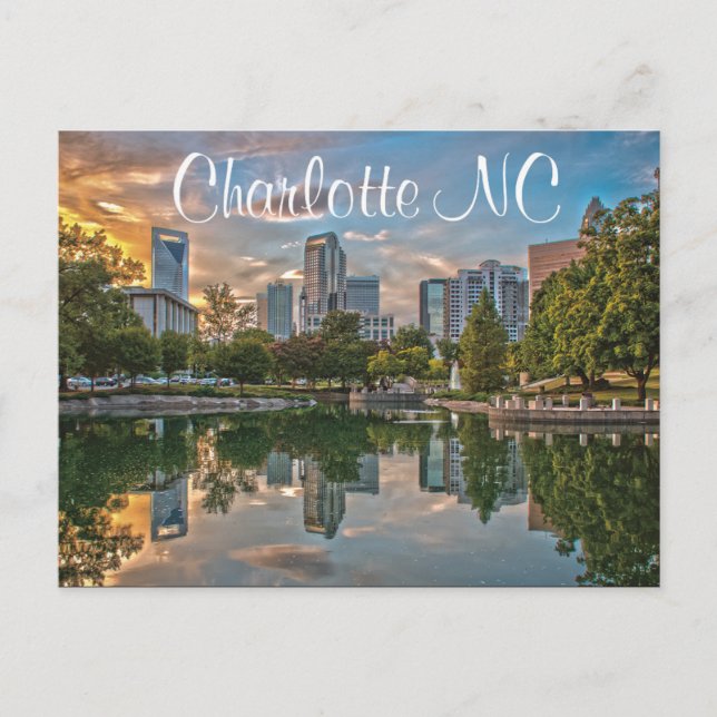 Charlotte NC Postcard (Front)