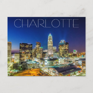 Charlotte NC Postcard