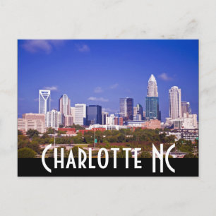 Charlotte NC Postcard