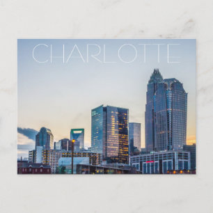 Charlotte NC Postcard