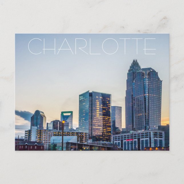 Charlotte NC Postcard (Front)