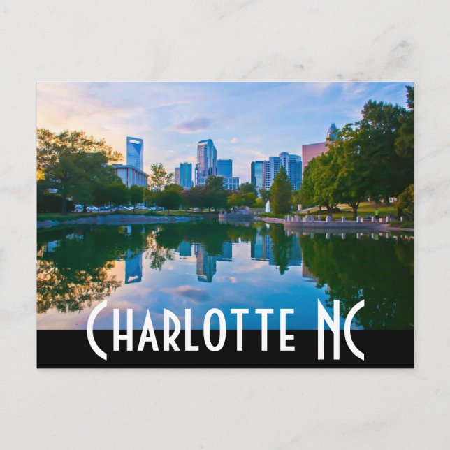 Charlotte NC Postcard (Front)
