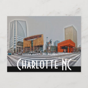 Charlotte NC Postcard