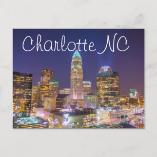 Charlotte NC Postcard