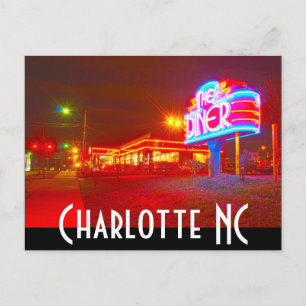 Charlotte NC Postcard