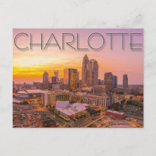 Charlotte NC Postcard