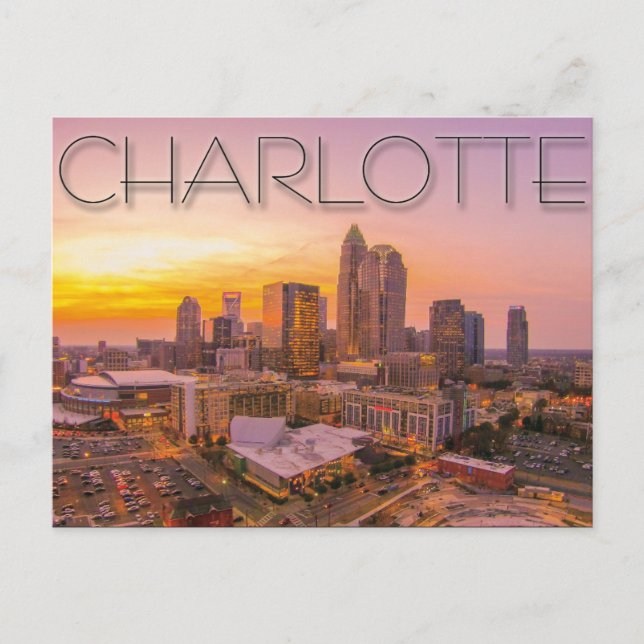 Charlotte NC Postcard (Front)
