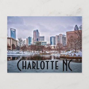 Charlotte NC Postcard