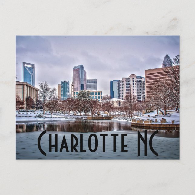 Charlotte NC Postcard (Front)