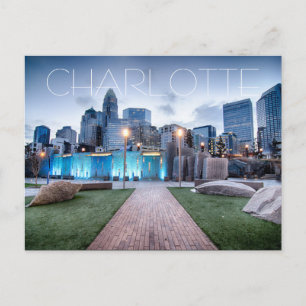 Charlotte NC Postcard