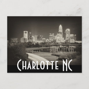 Charlotte NC Postcard