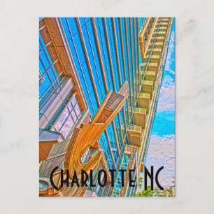 Charlotte NC Postcard