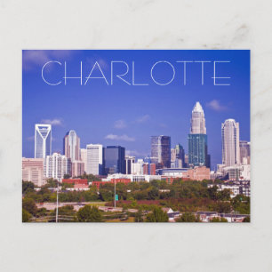 Charlotte NC Postcard