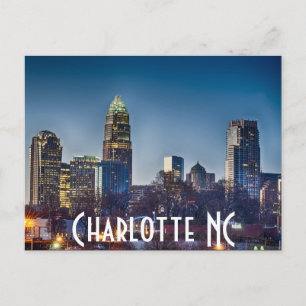 Charlotte NC Postcard