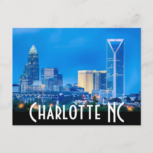 Charlotte NC Postcard (Front)