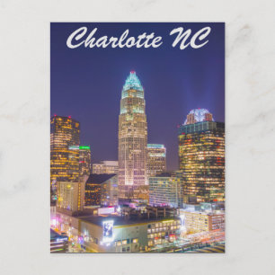 Charlotte NC Postcard