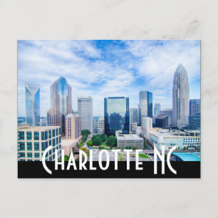 Charlotte NC Postcard