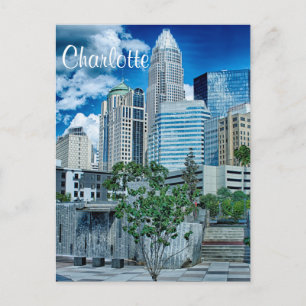Charlotte NC Postcard