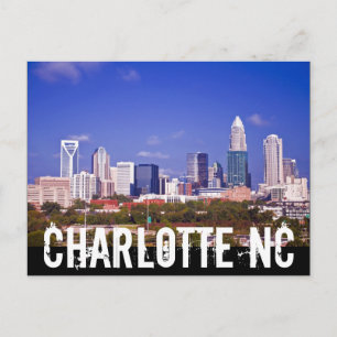 Charlotte NC Postcard