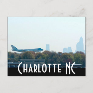 Charlotte NC Postcard