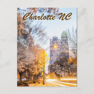 Charlotte NC Postcard