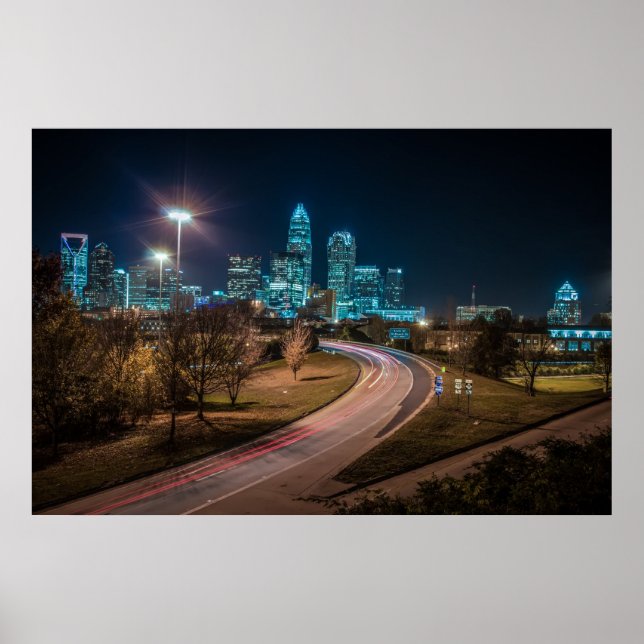 Charlotte, NC Poster (Front)