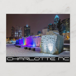 Charlotte NC -QUEEN CITY Postcard