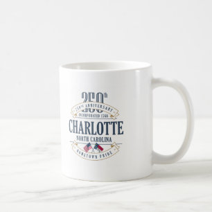 Charlotte, North Carolina 250th Anniversary Mug