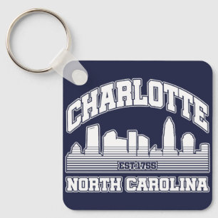 Charlotte,North Carolina Key Ring
