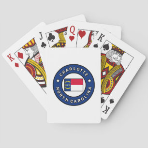 Charlotte North Carolina Playing Cards