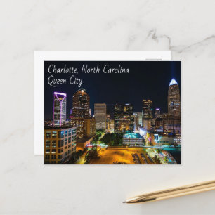 Charlotte, North Carolina- Queen City Postcard