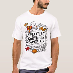 cHARLOTTE nORTH cAROLINA sWEET tEA sOUTHERN hOSPIT T-Shirt